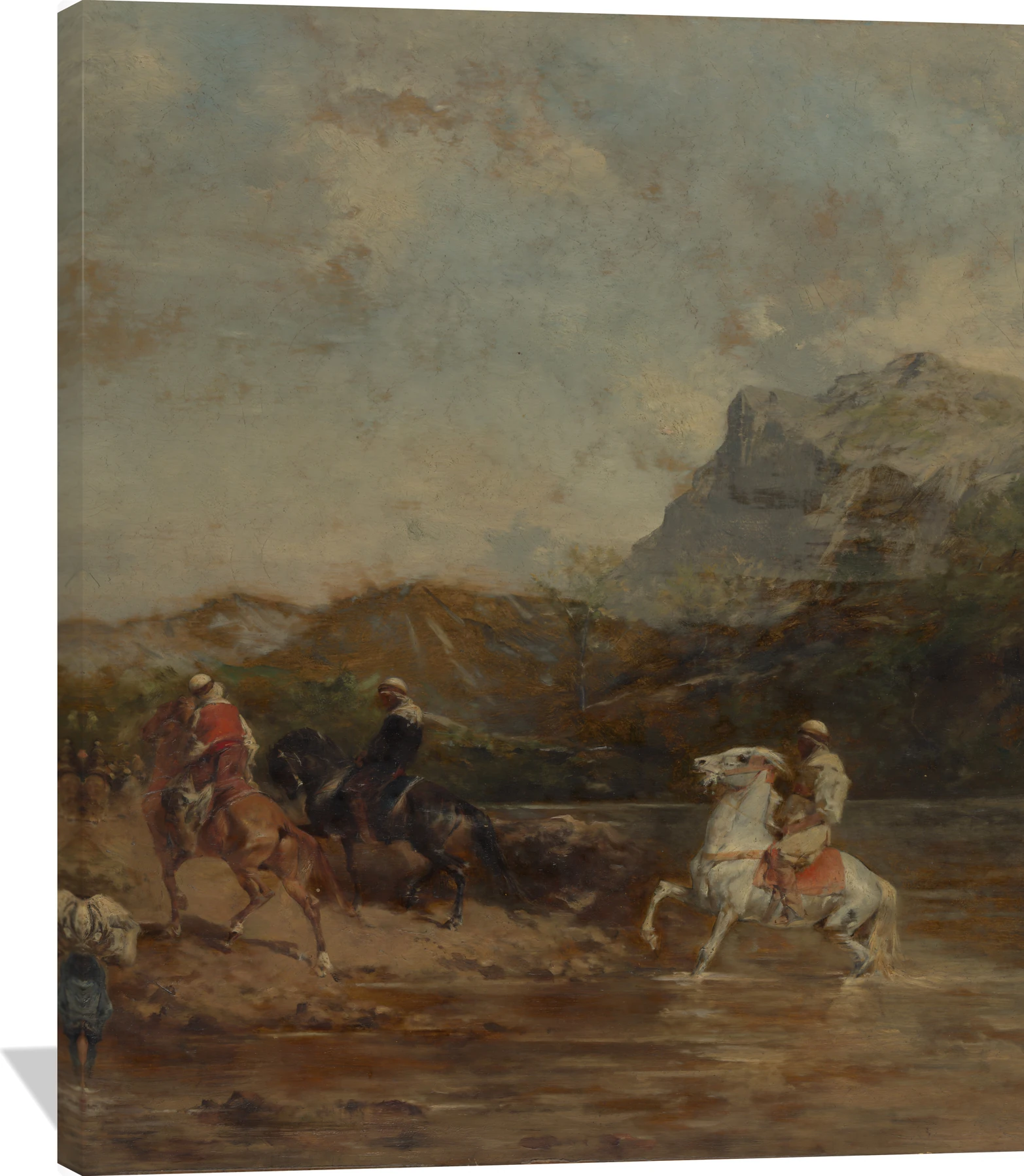 Arabs Crossing a Ford