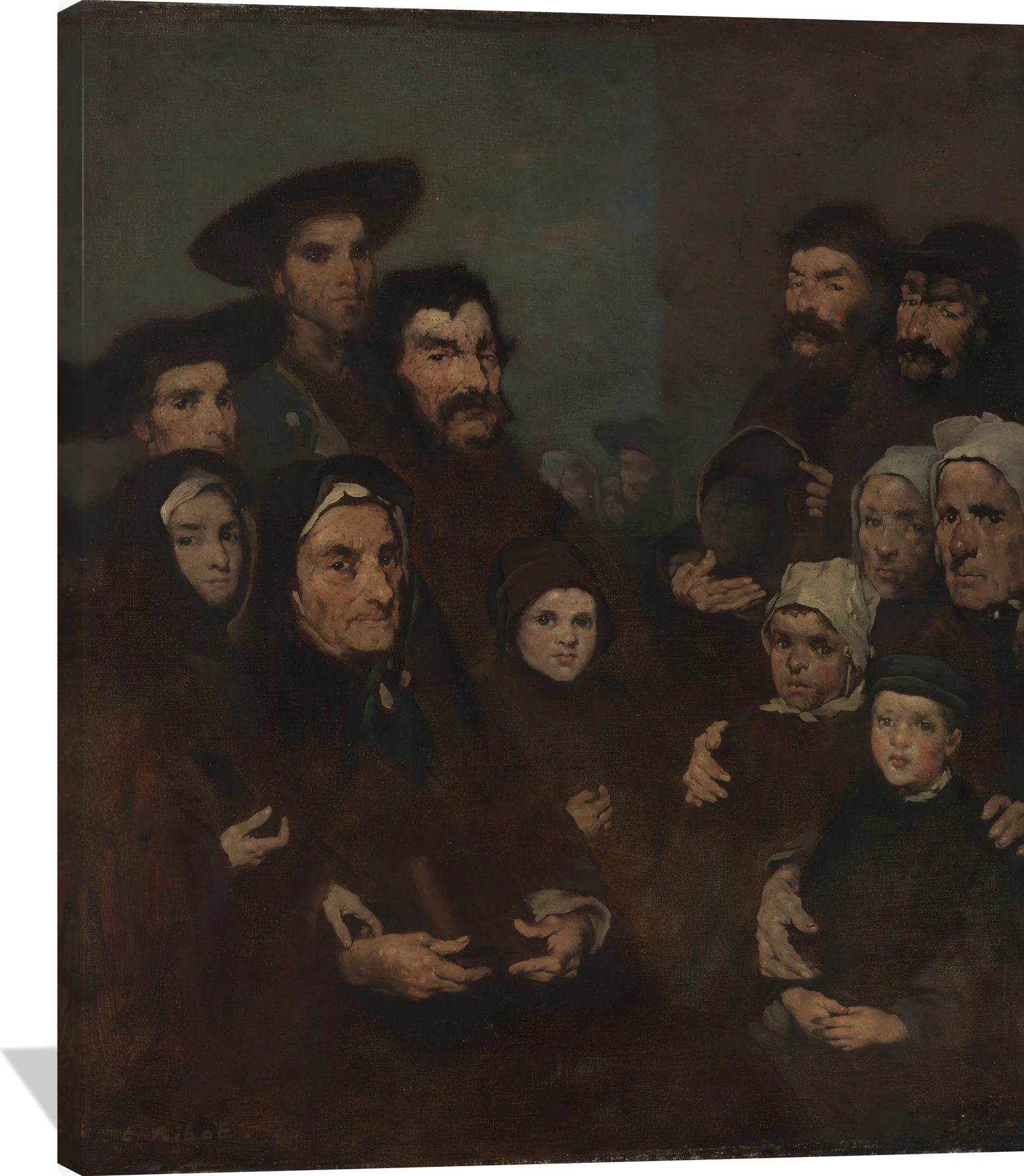 Breton Fishermen and Their Families