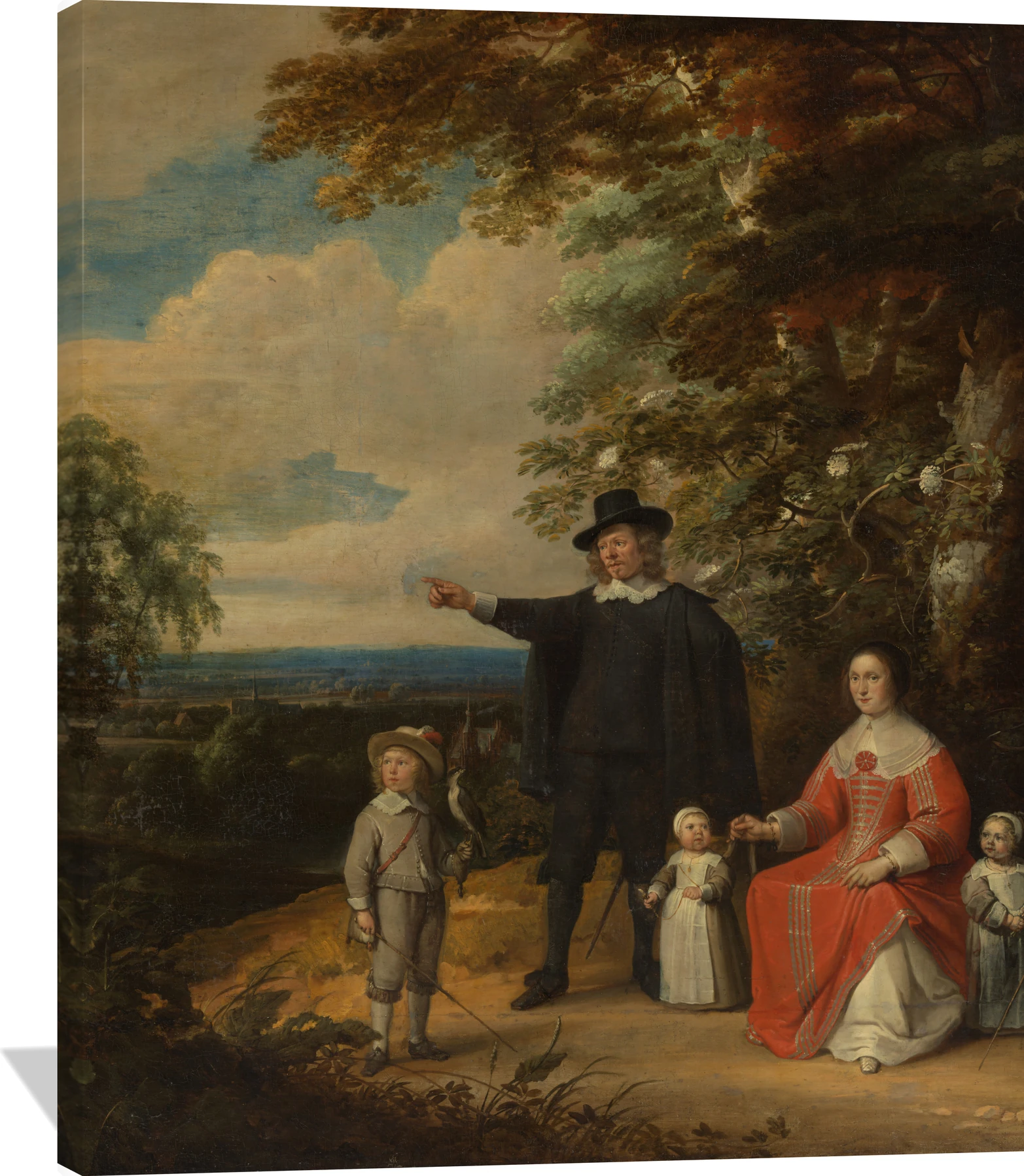 Family Group in a Landscape