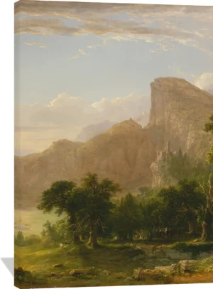 Landscape—Scene from "Thanatopsis"