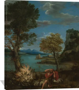 Landscape with Moses and the Burning Bush