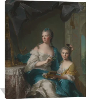 Madame Marsollier and Her Daughter