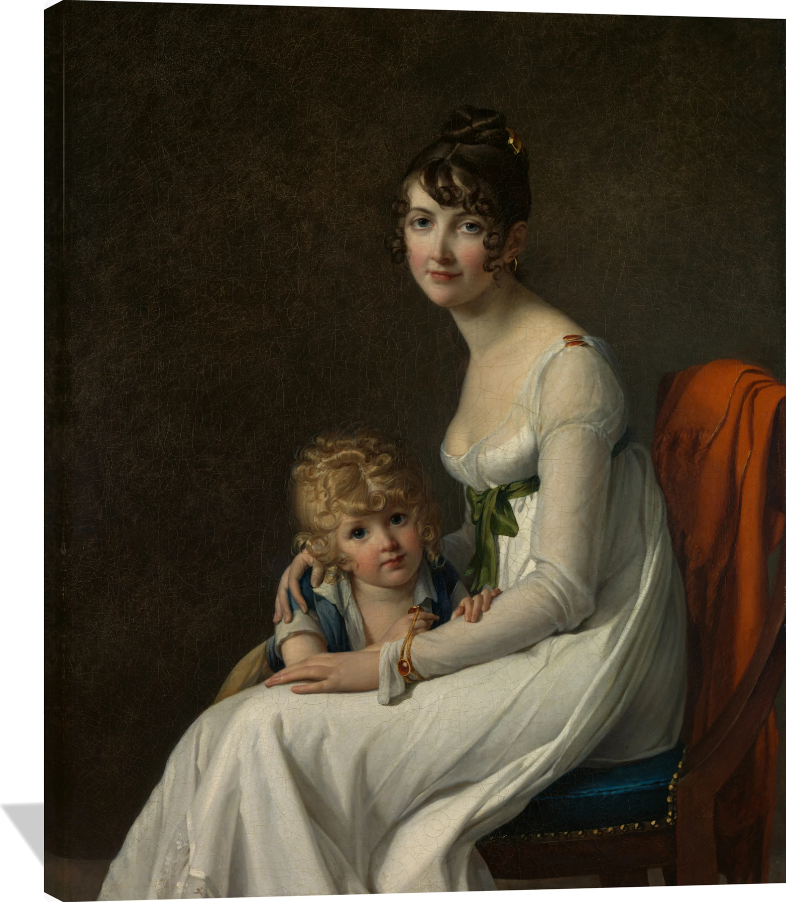 Madame Philippe Panon Desbassayns de Richemont (Jeanne Eglé Mourgue, 1778–1855) and Her Son, Eugène (1800–1859)