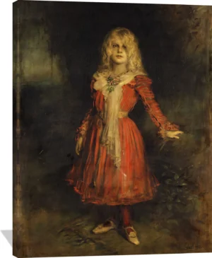 Marion Lenbach (1892–1947), the Artist's Daughter