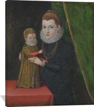 Mary, Queen of Scots, with Her Son, James
