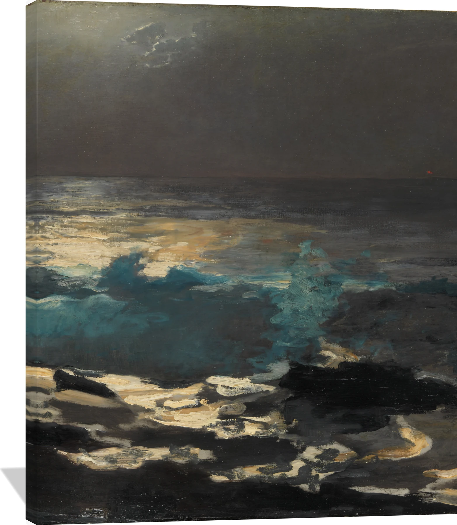 Moonlight, Wood Island Light