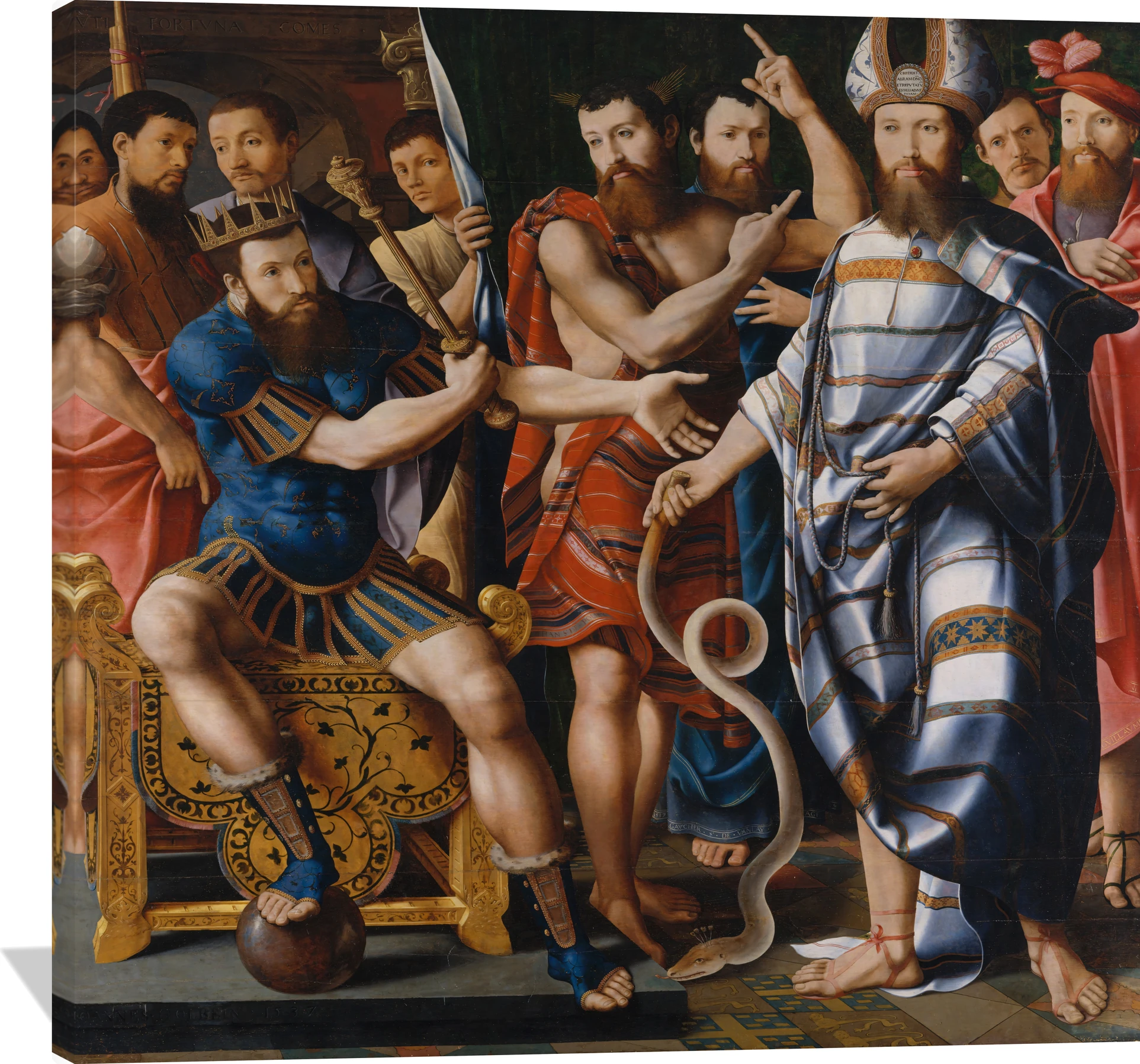 Moses and Aaron before Pharaoh: An Allegory of the Dinteville Family