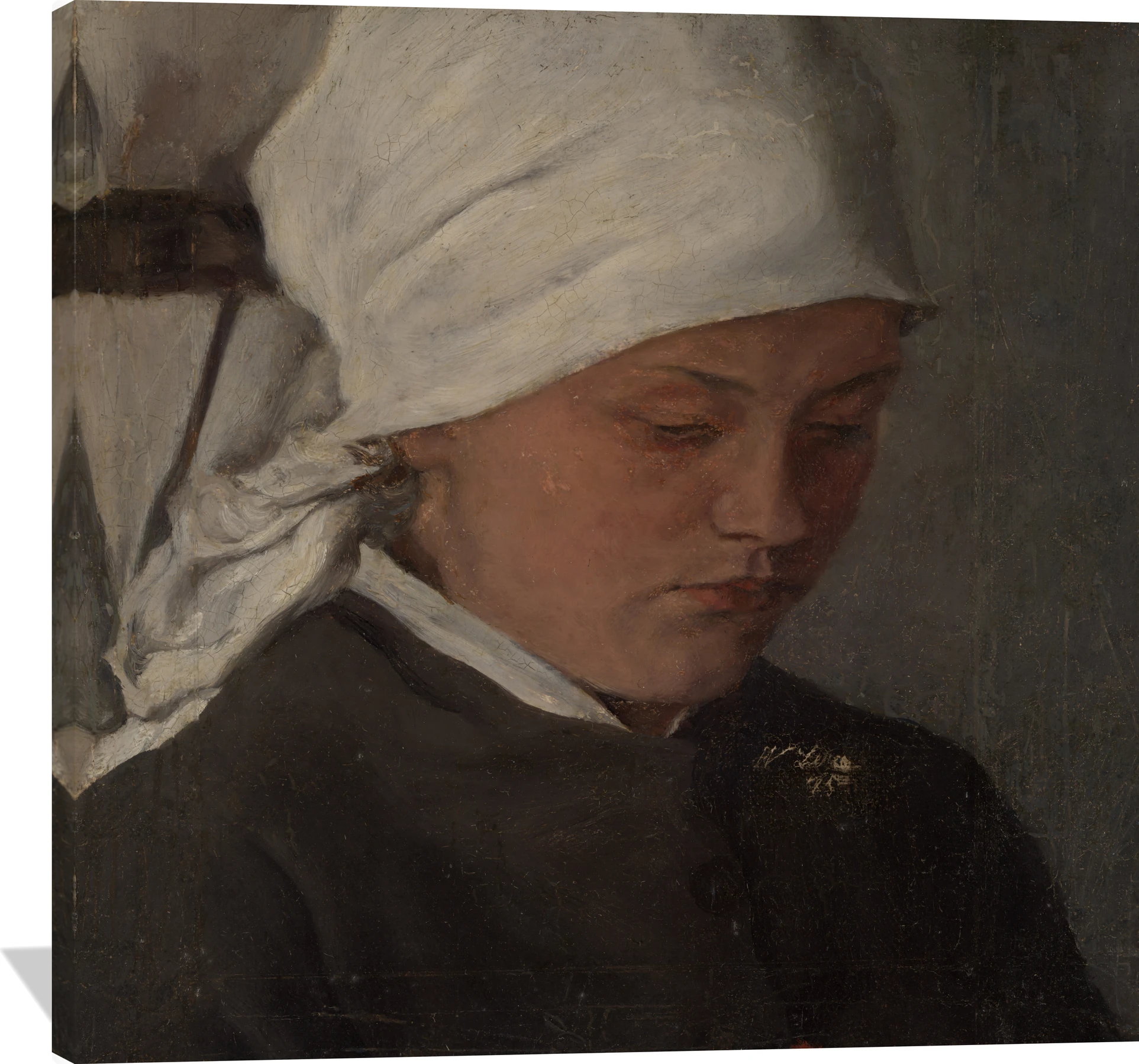 Peasant Girl with a White Headcloth