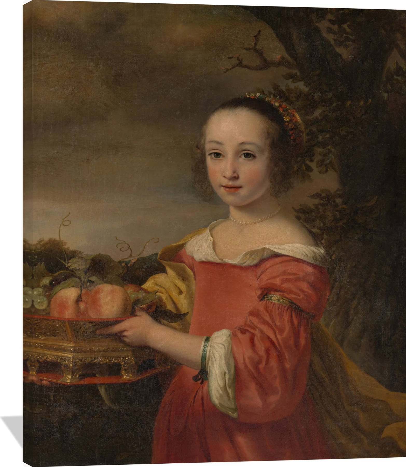 Petronella Elias (1648–1667) with a Basket of Fruit