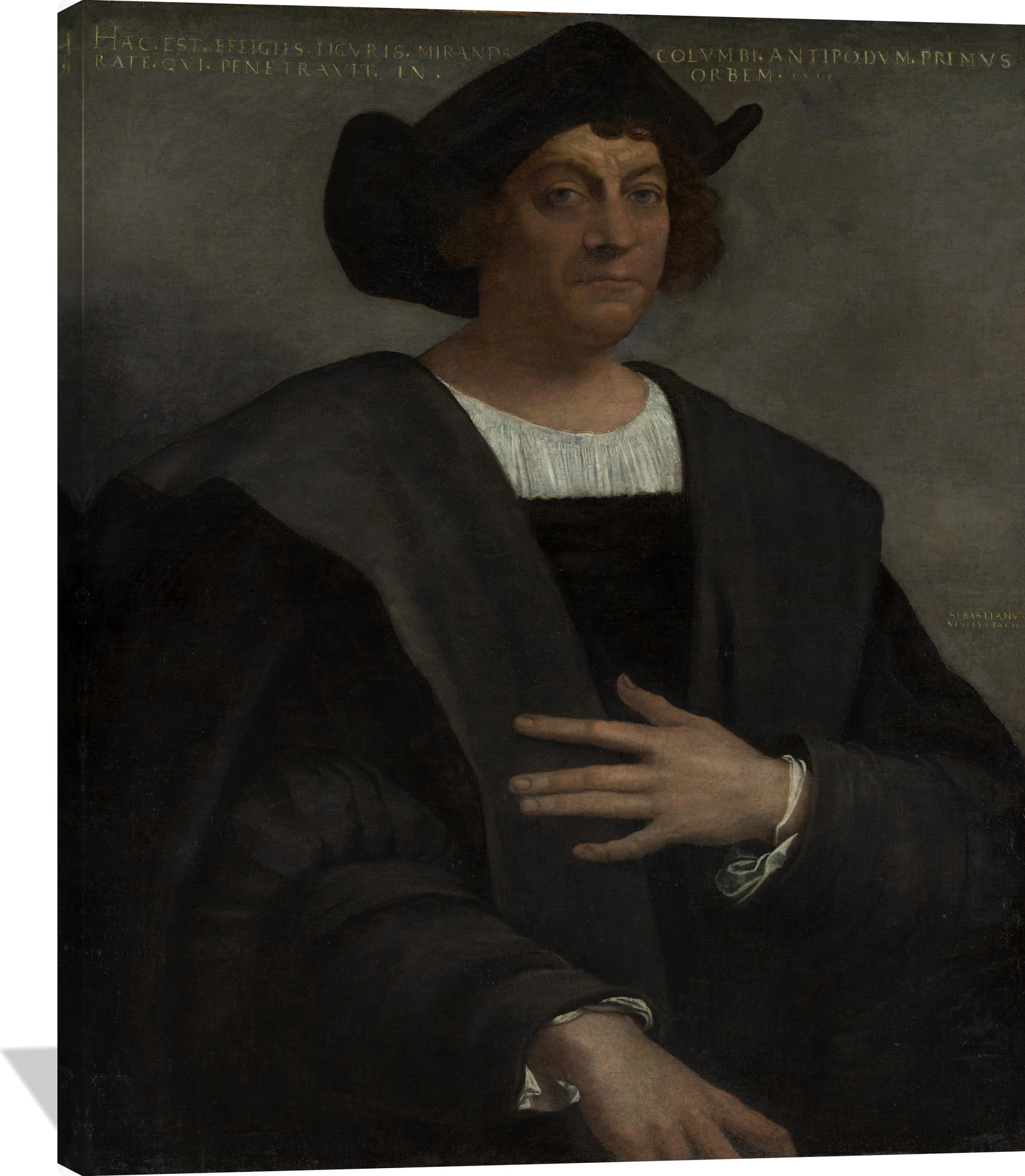 Portrait of a Man, Said to be Christopher Columbus (born about 1446, died 1506)