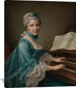 Portrait of a Woman, Said to be Madame Charles Simon Favart (Marie Justine Benoîte Duronceray, 1727–1772)