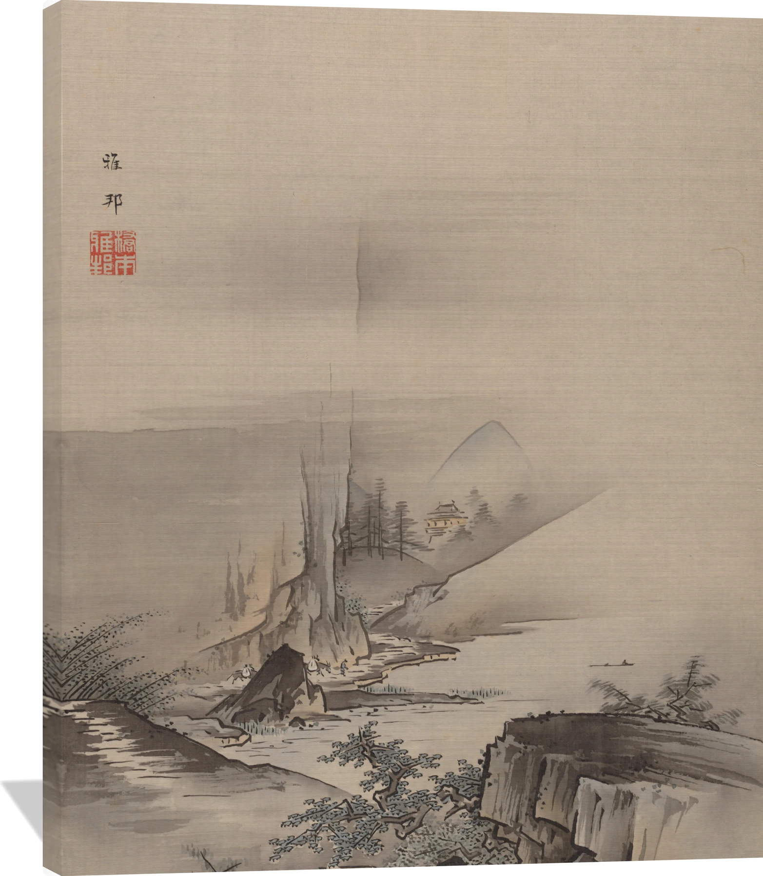 Rapids and Fall of a River