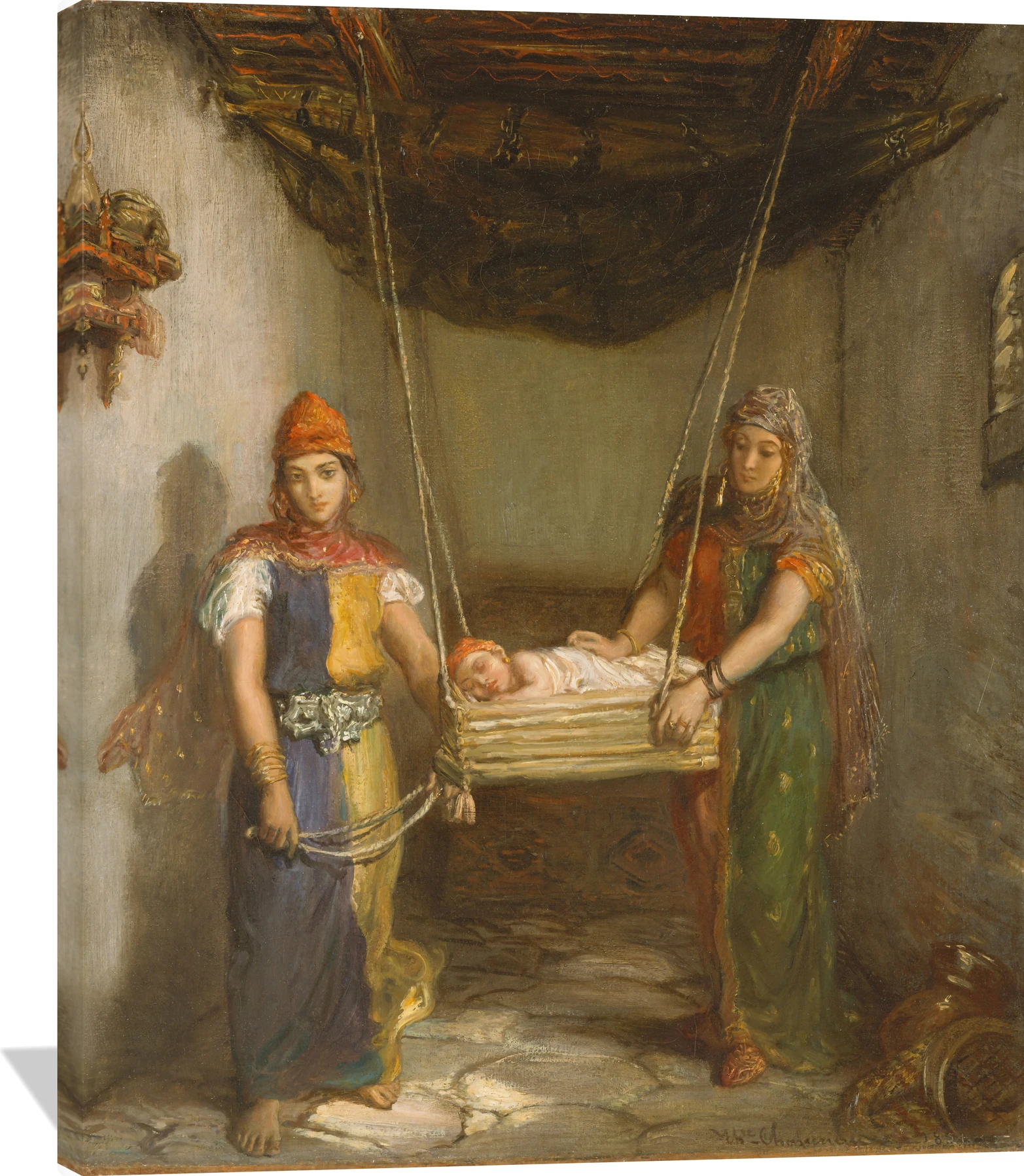 Scene in the Jewish Quarter of Constantine