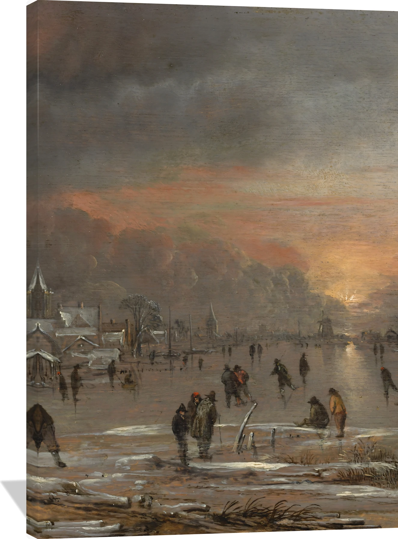 Sports on a Frozen River