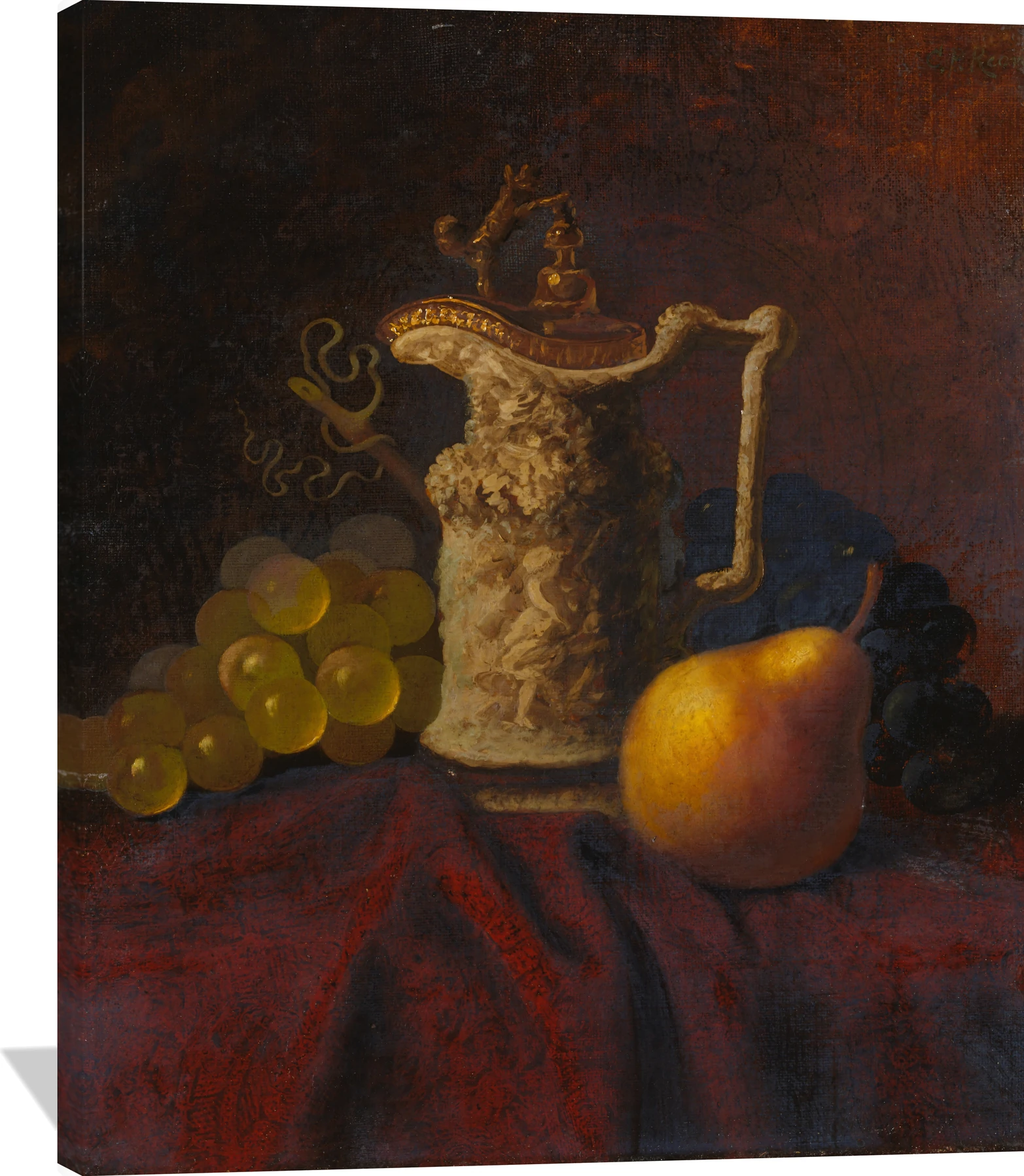 Still Life with Ewer and Fruit