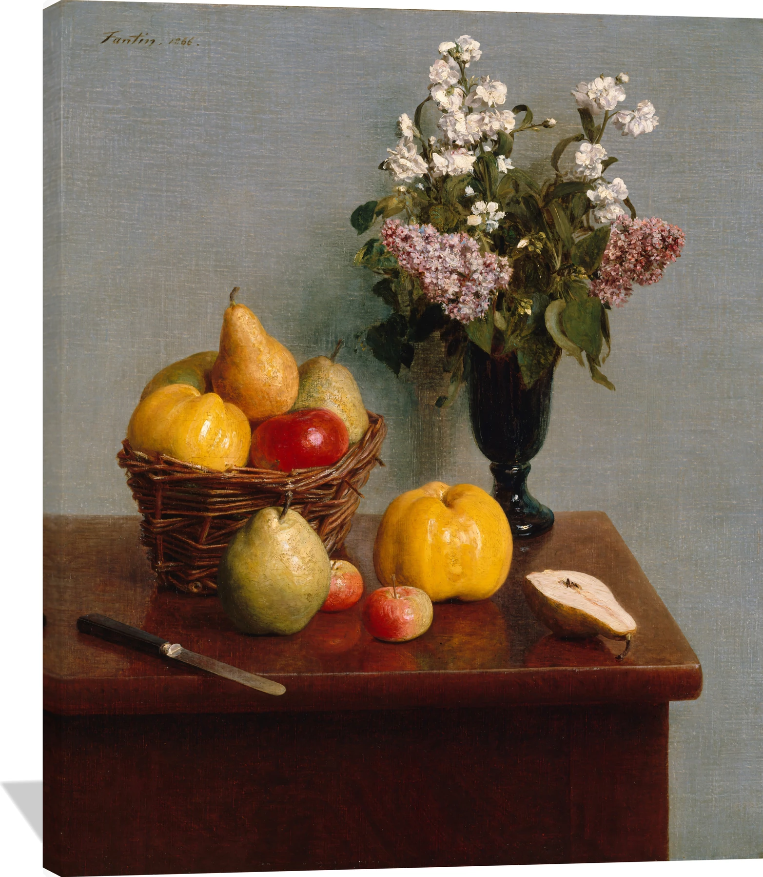 Still Life with Flowers and Fruit