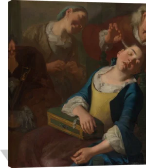 Teasing a Sleeping Girl