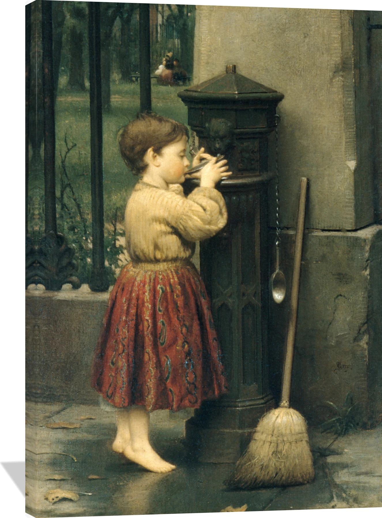 The Crossing Sweeper