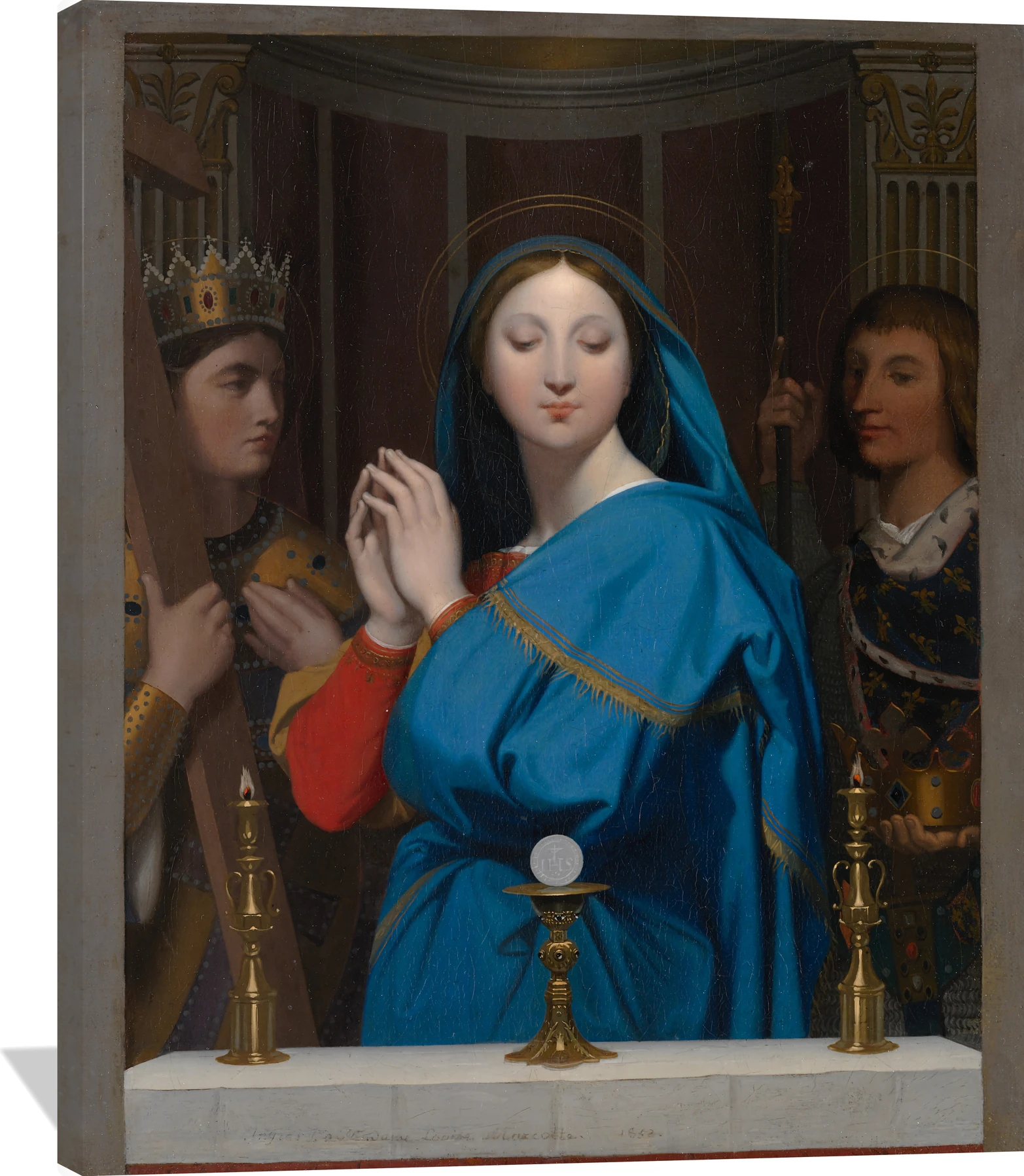 The Virgin Adoring the Host