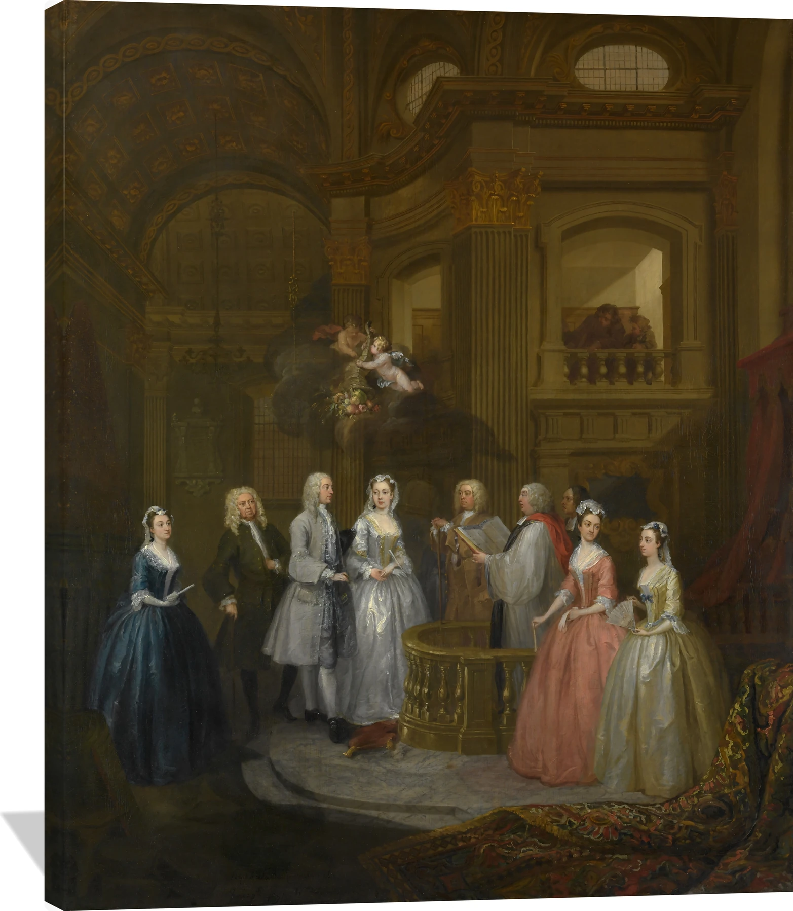 The Wedding of Stephen Beckingham and Mary Cox