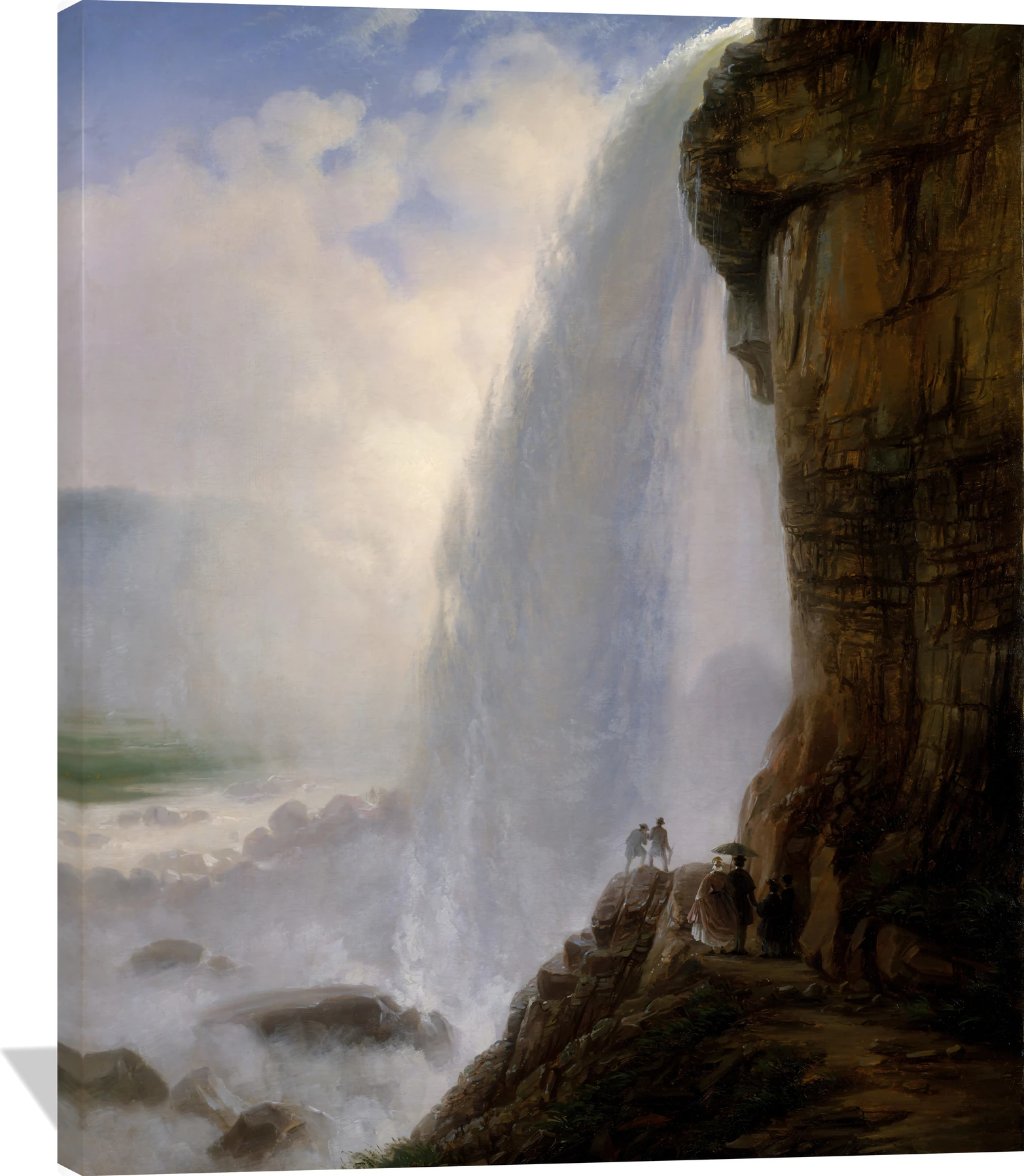 Underneath Niagara Falls