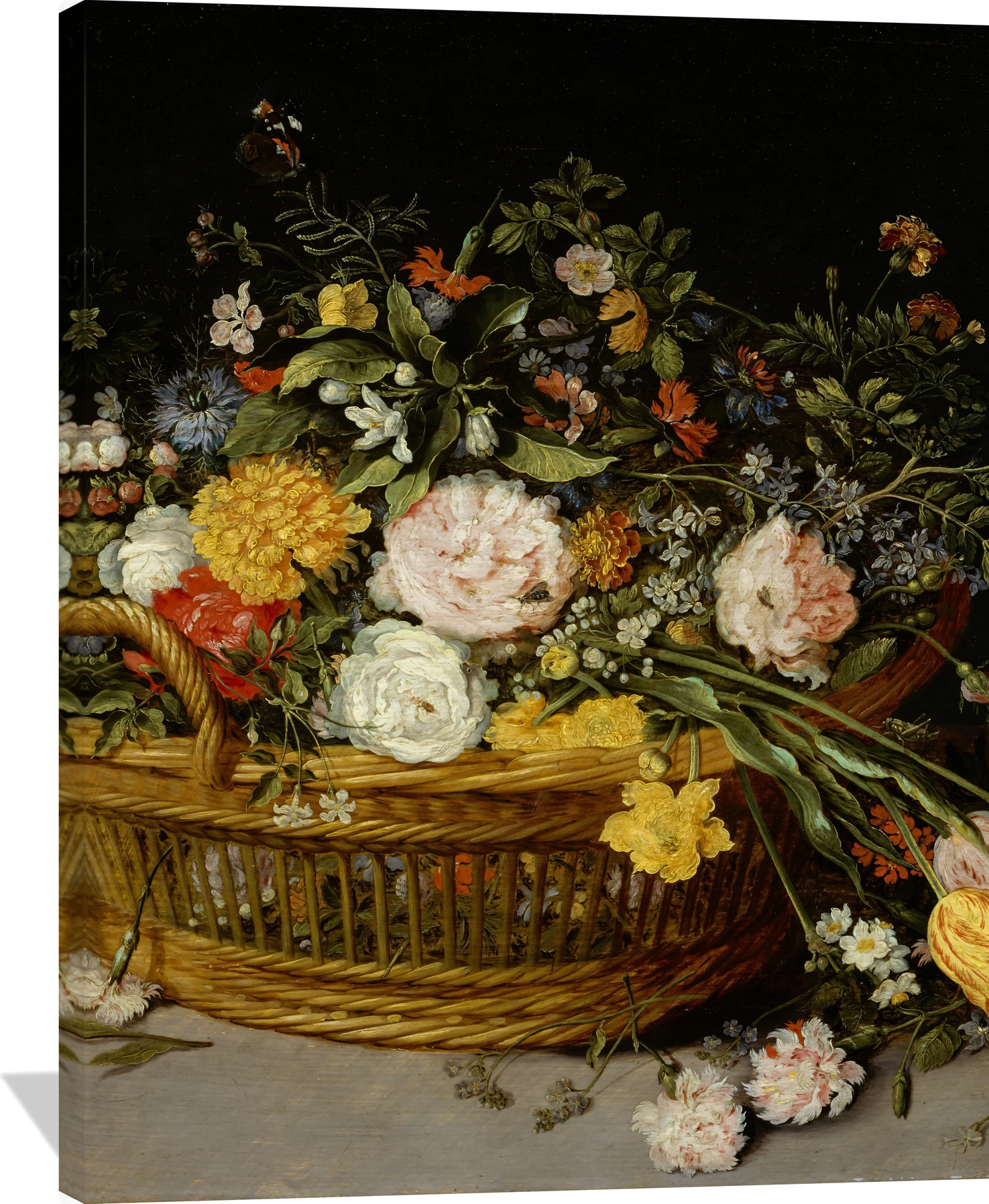A Basket of Flowers