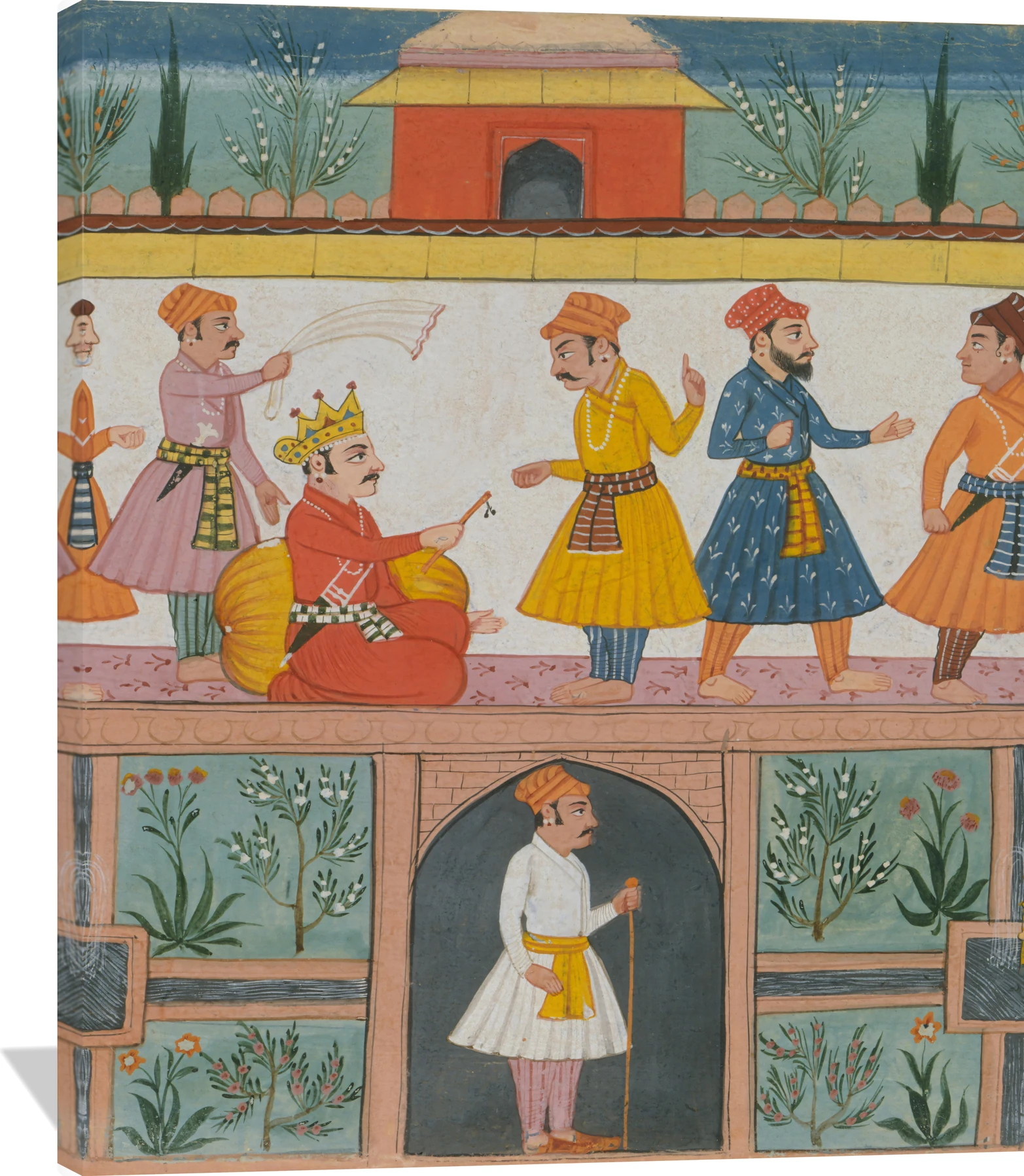 A Messenger is Dispatched: Page from a Dispersed Manuscript