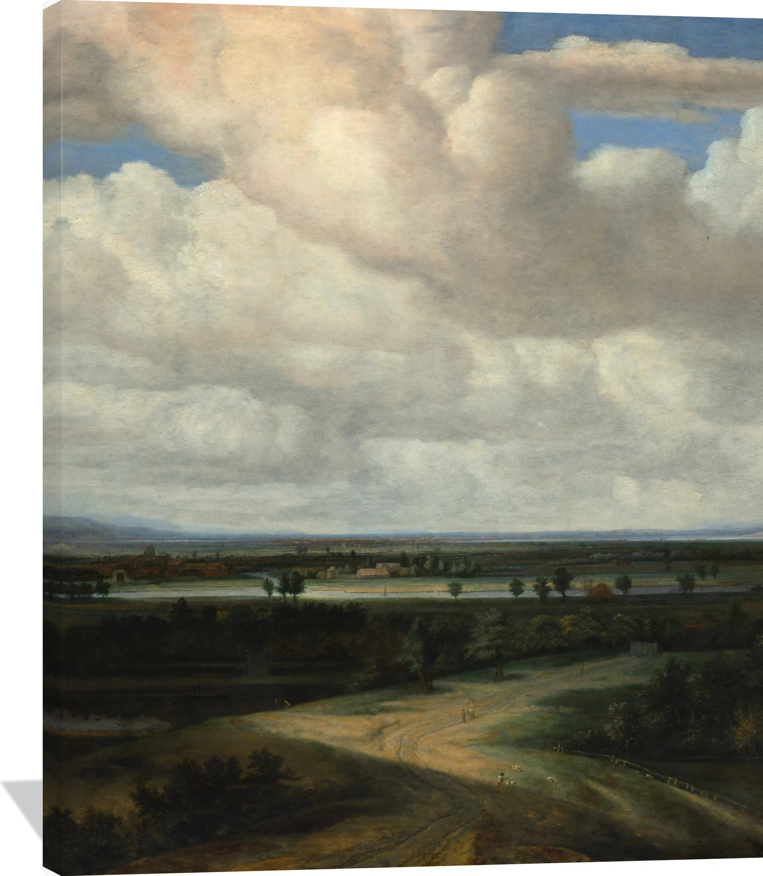 A Panoramic Landscape with a Country Estate