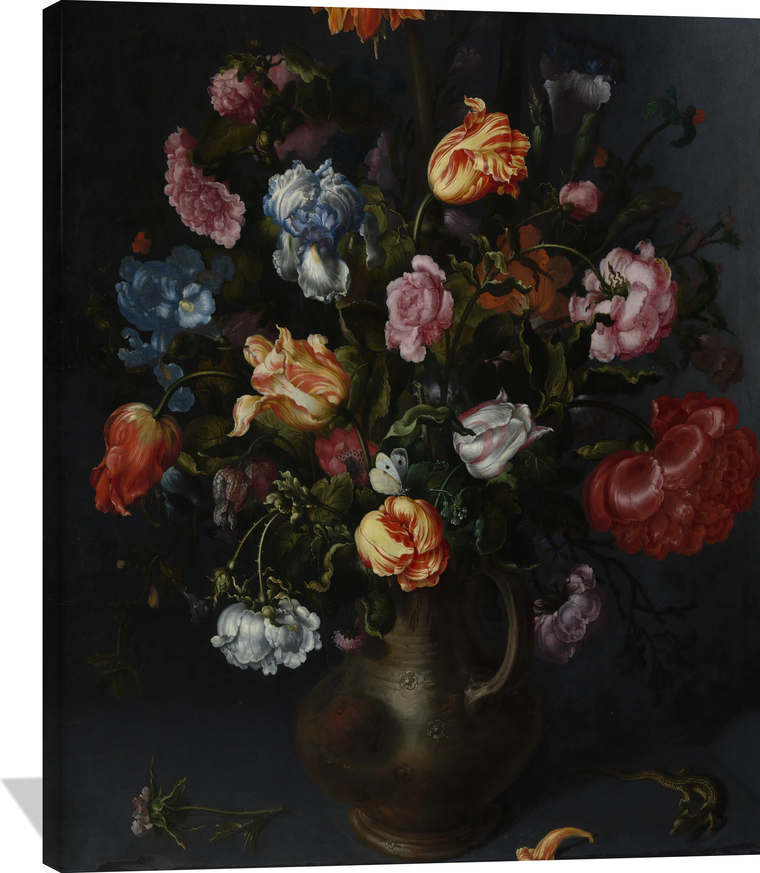 A Vase with Flowers
