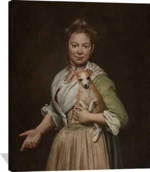 A Woman with a Dog