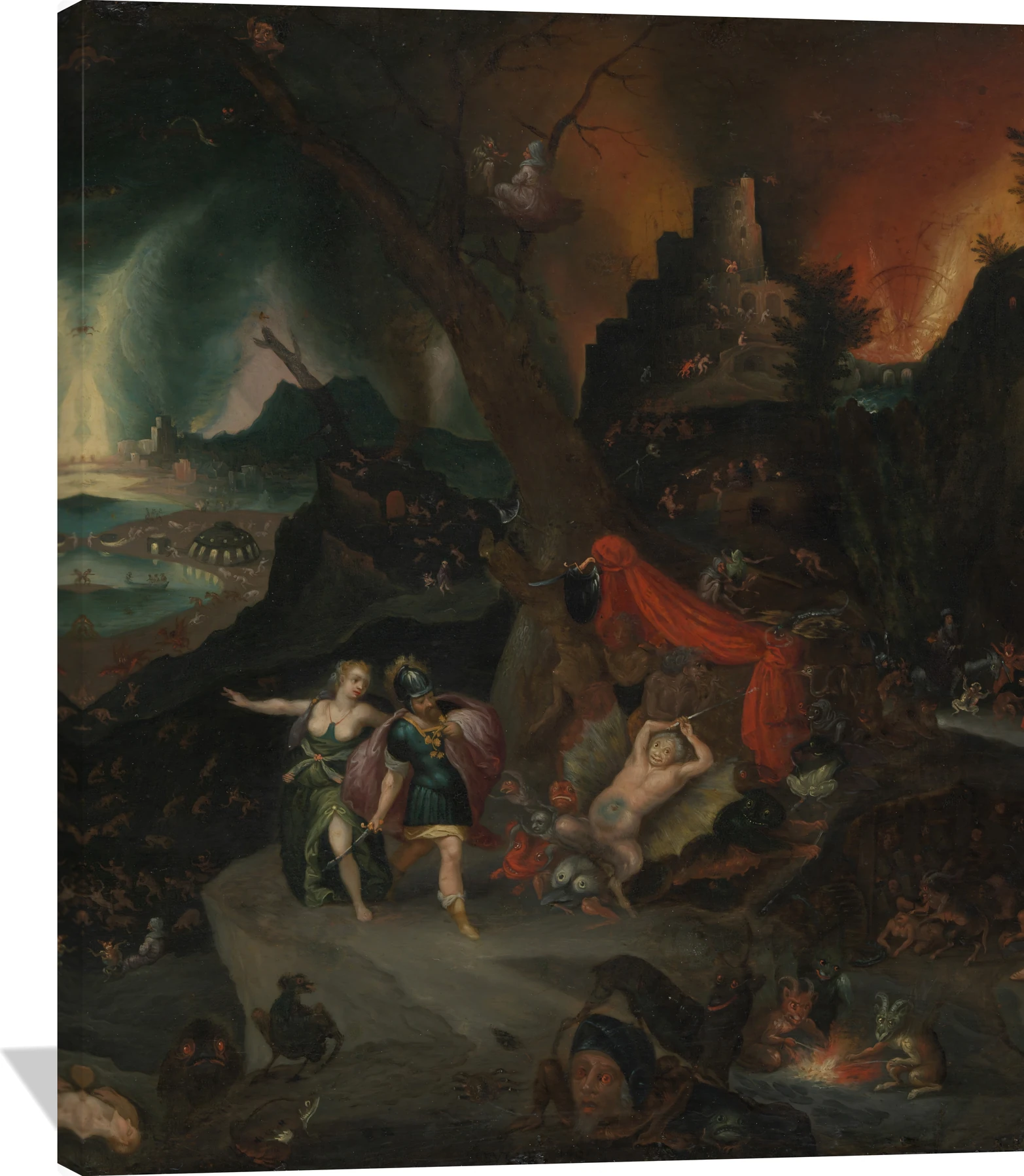Aeneas and the Sibyl in the Underworld