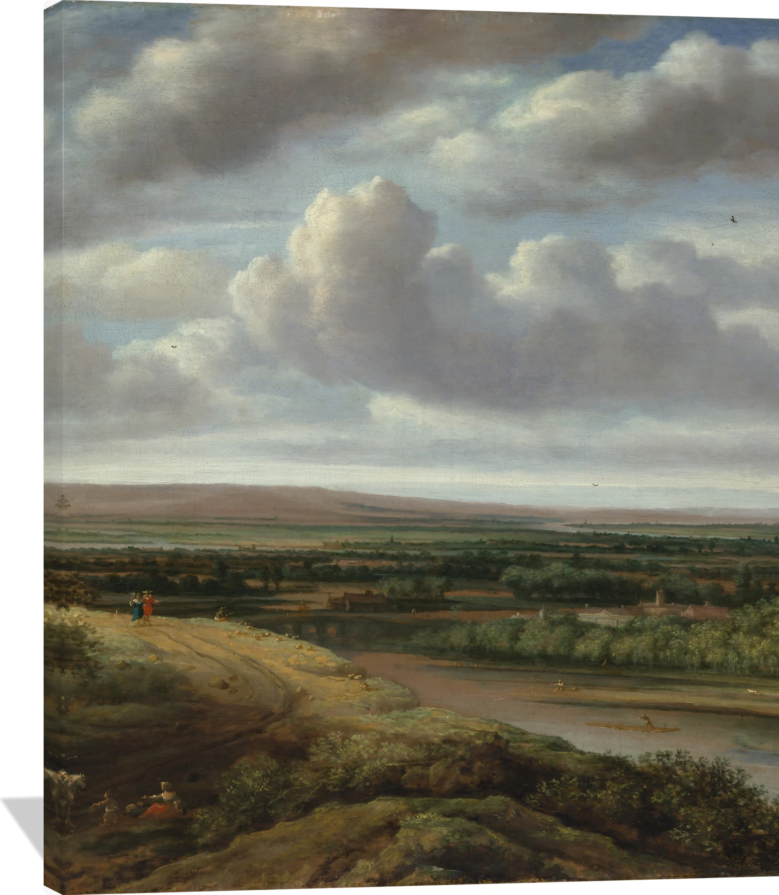 An Extensive Wooded Landscape