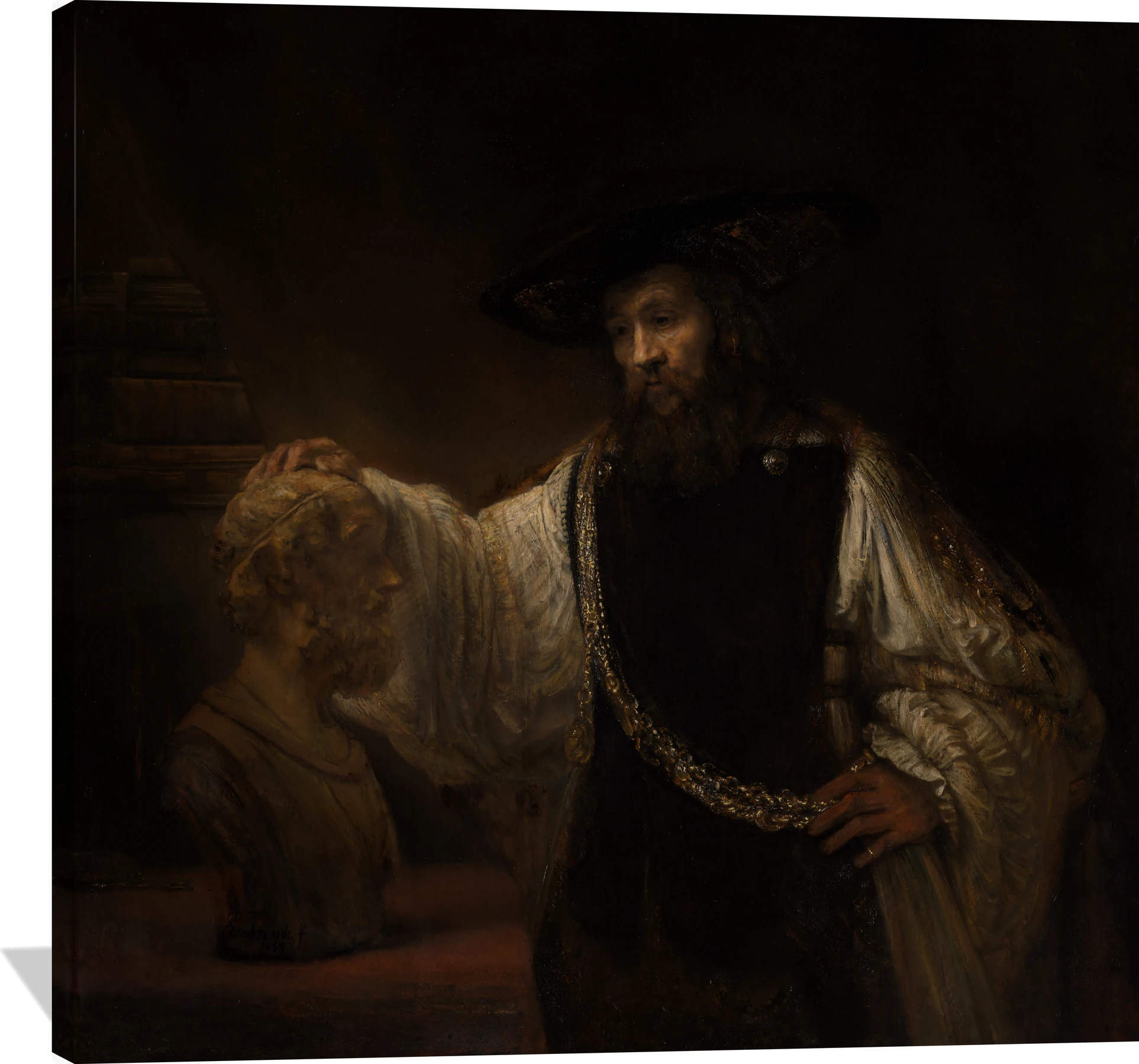 Aristotle with a Bust of Homer