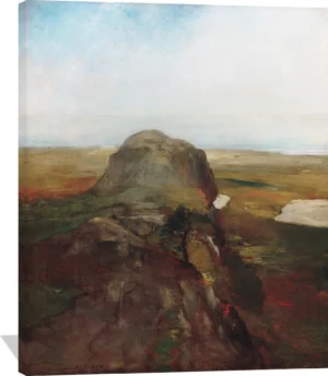 Autumn Study, View over Hanging Rock, Newport, R.I.