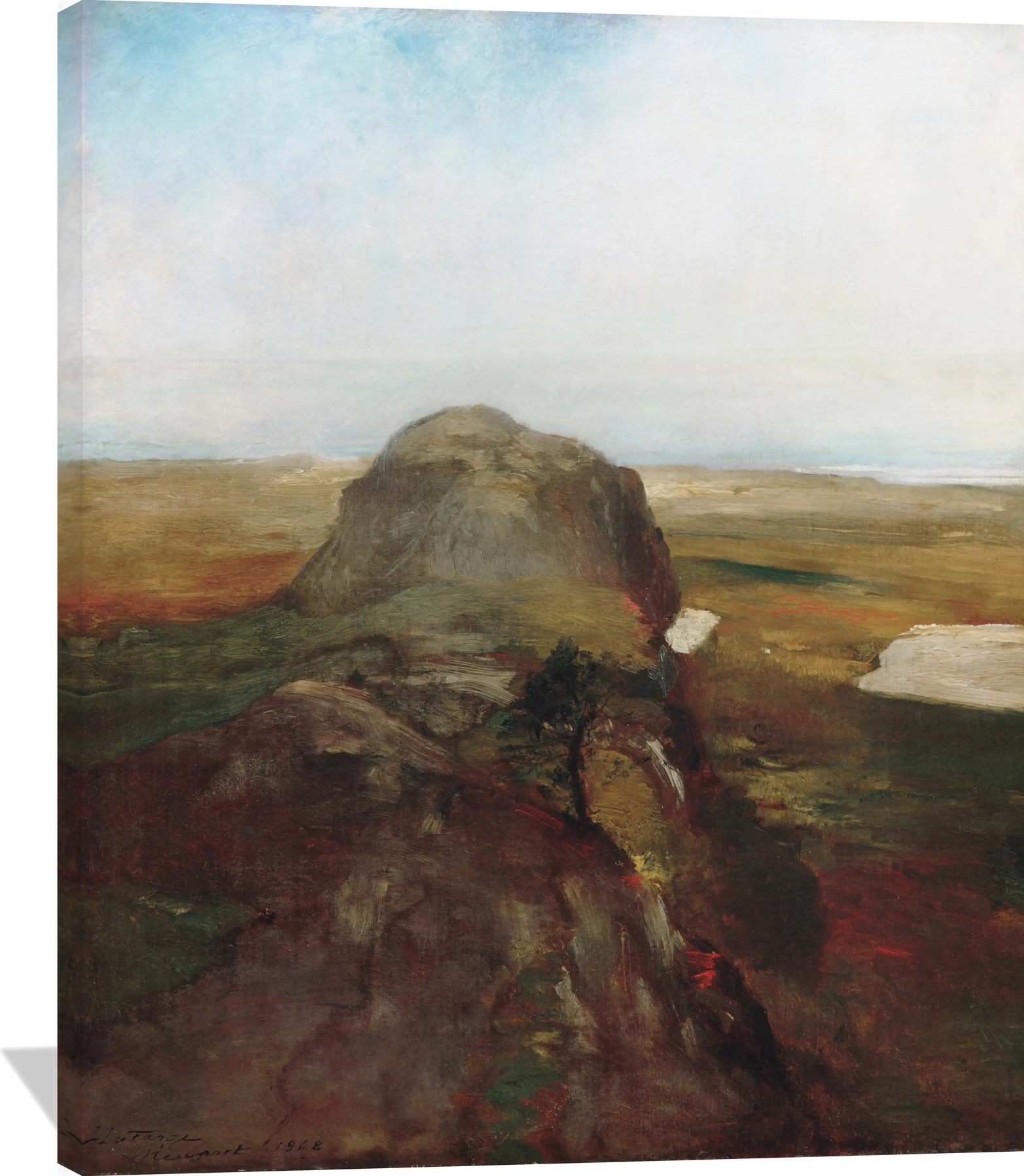 Autumn Study, View over Hanging Rock, Newport, R.I.