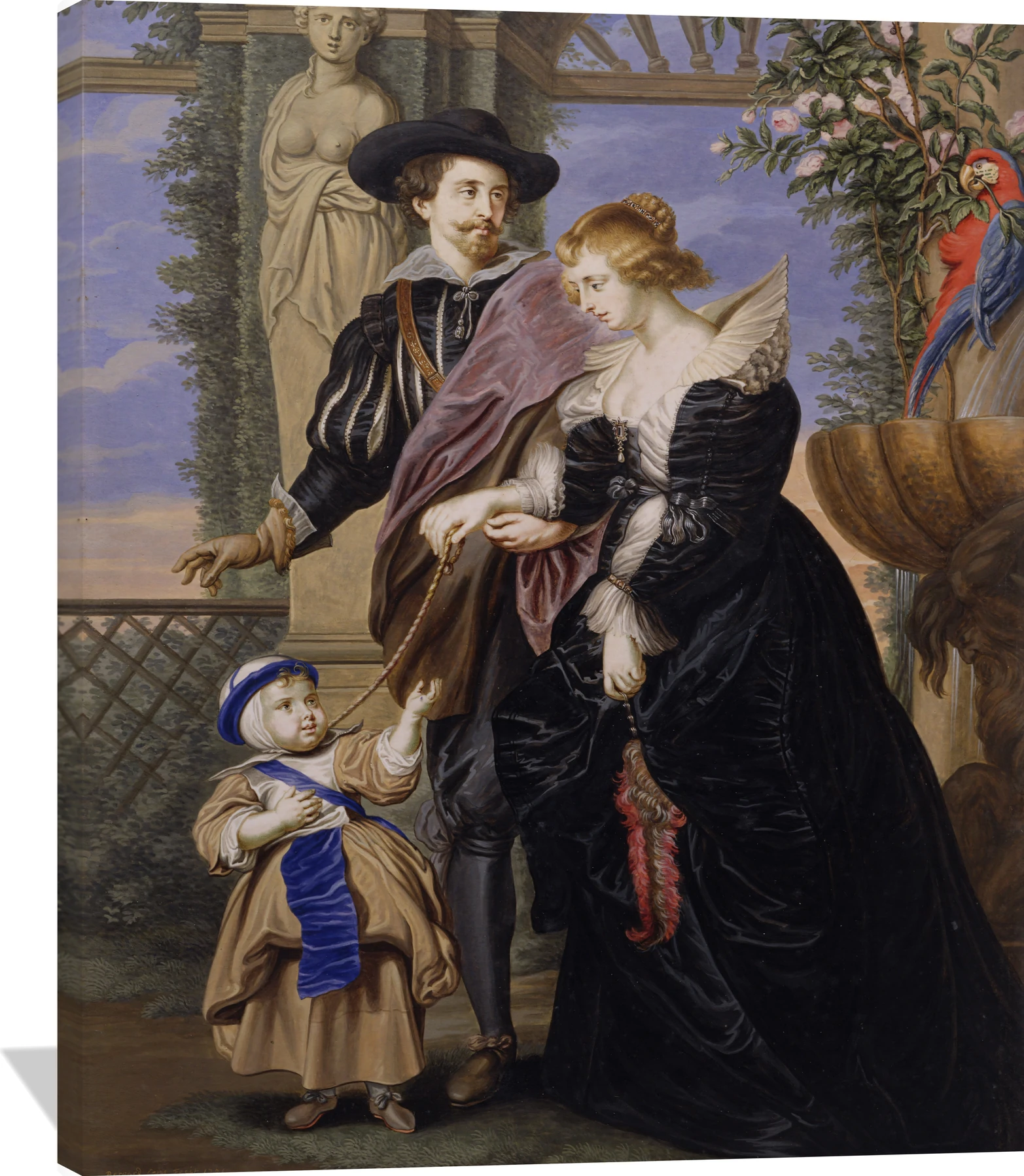Copy after "Rubens, Helena Fourment (1614–1673), and Their Son Frans (1633–1678)"