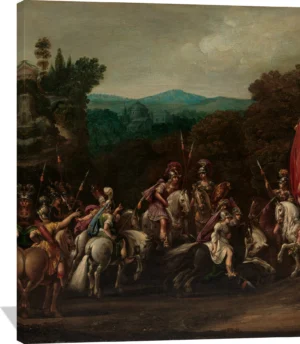 Departure of the Amazons