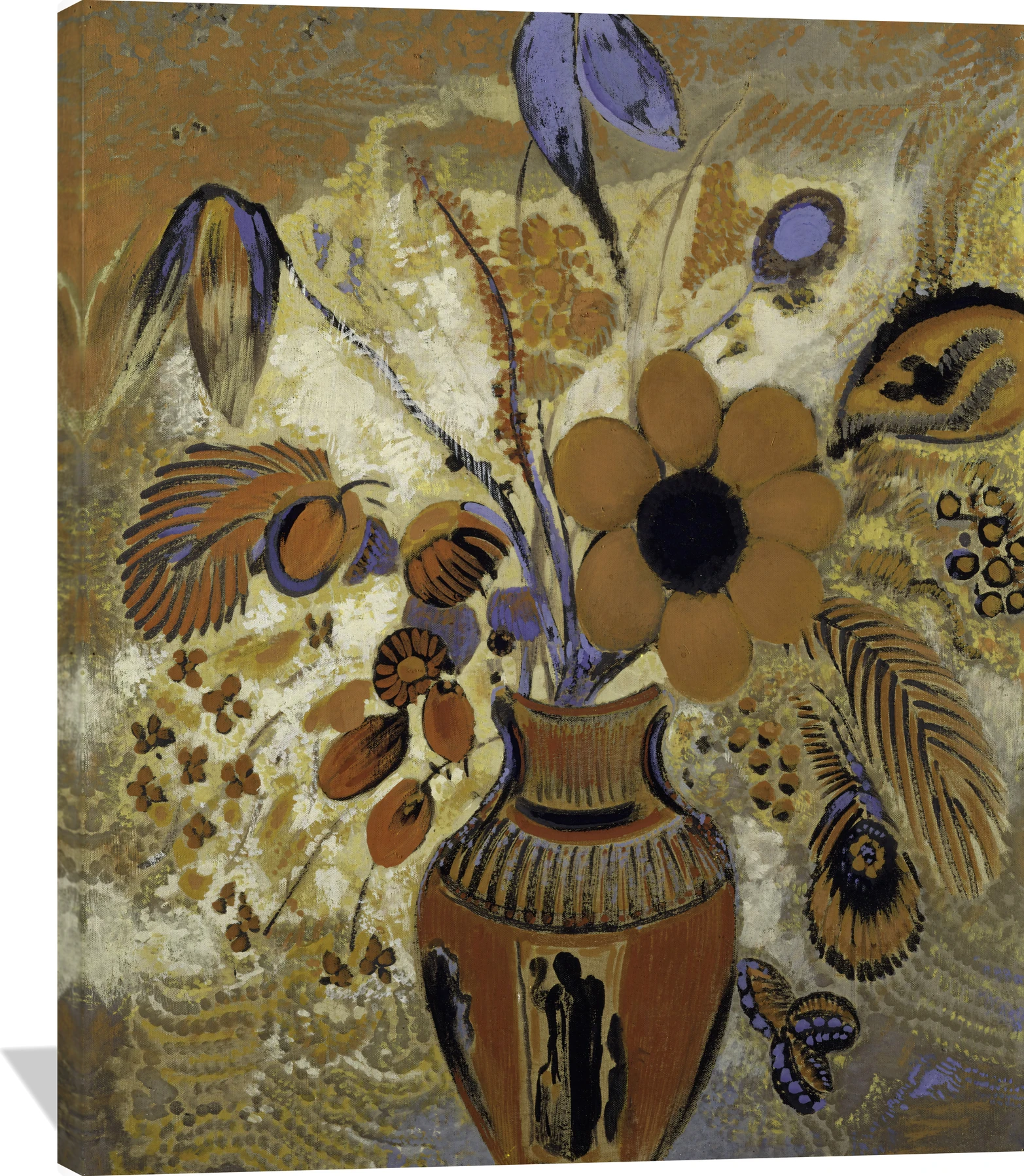 Etruscan Vase with Flowers