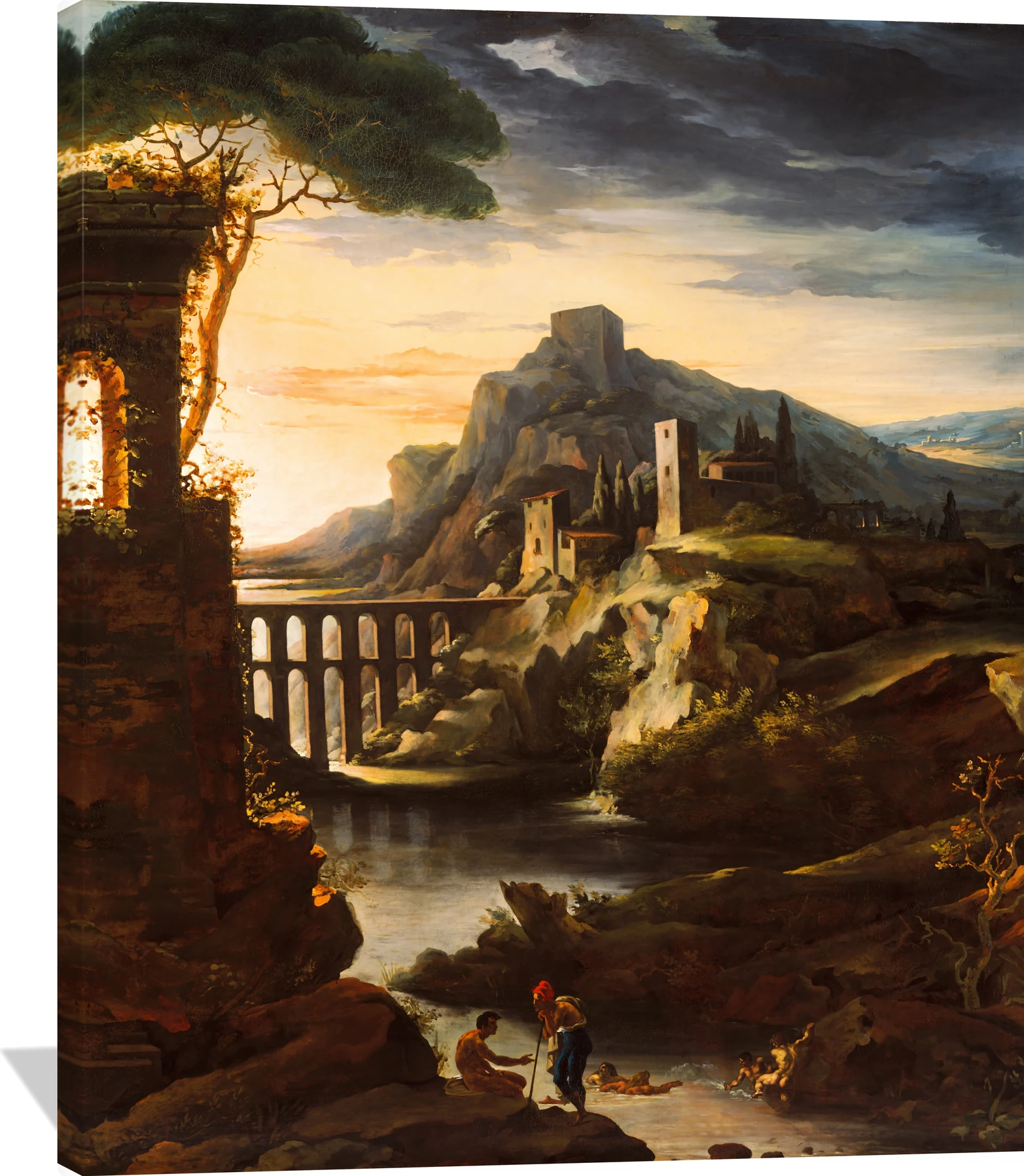 Evening: Landscape with an Aqueduct