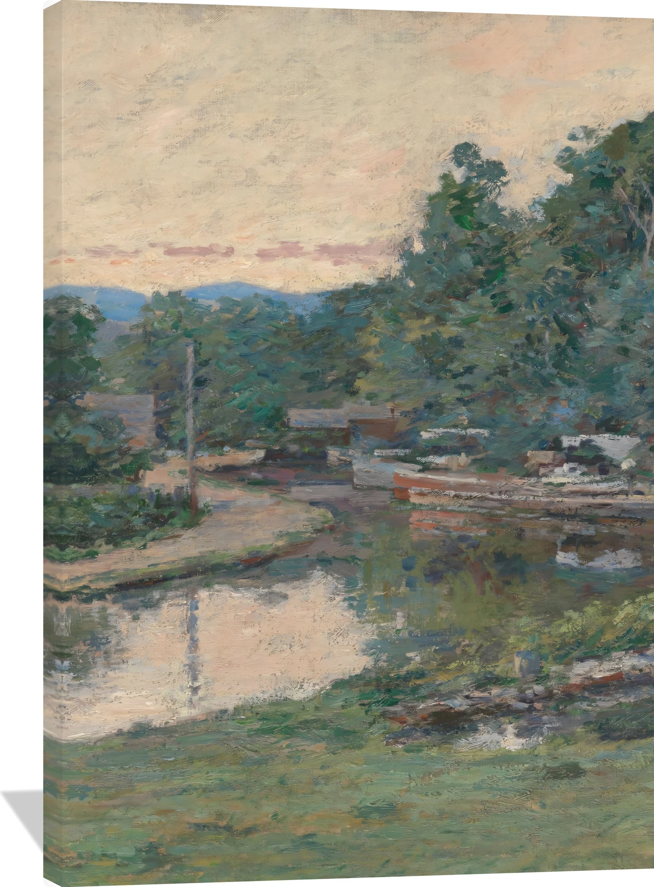 Evening at the Lock, Napanoch, New York