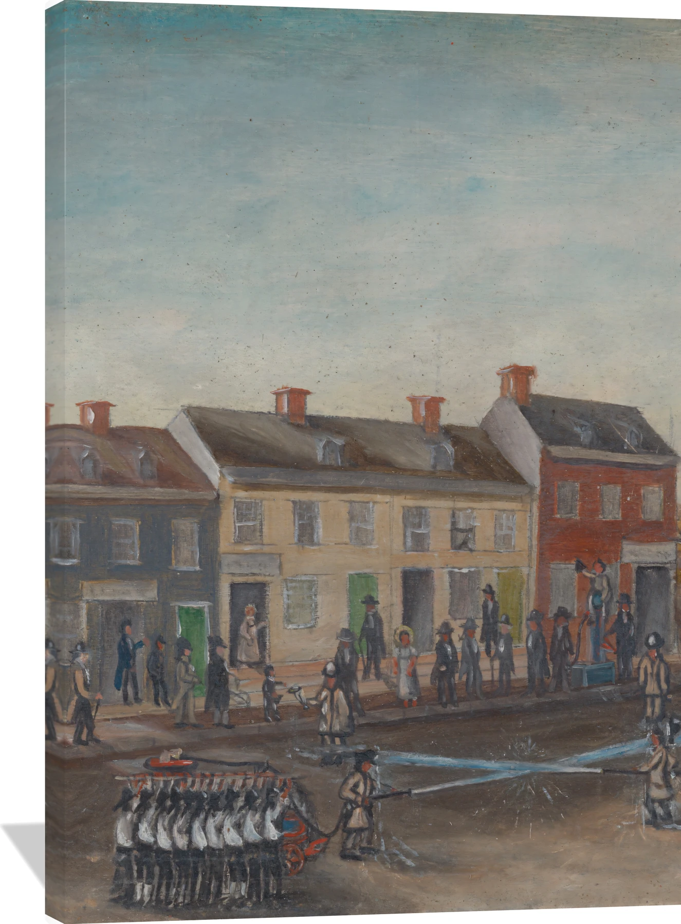 Firemen's Washing Day