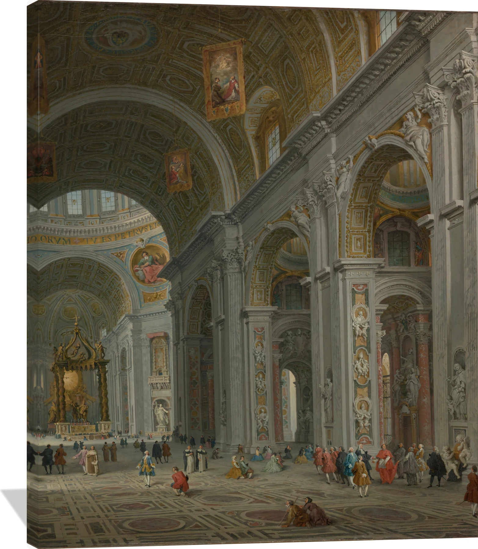 Interior of Saint Peter's, Rome