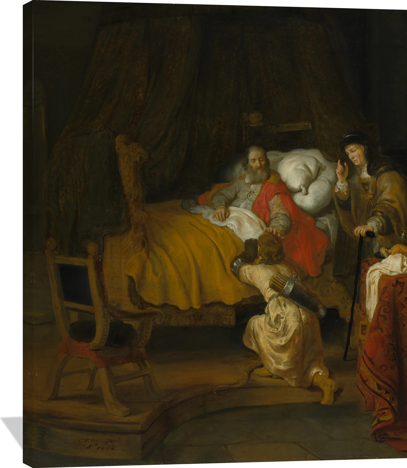 Isaac Blessing Jacob