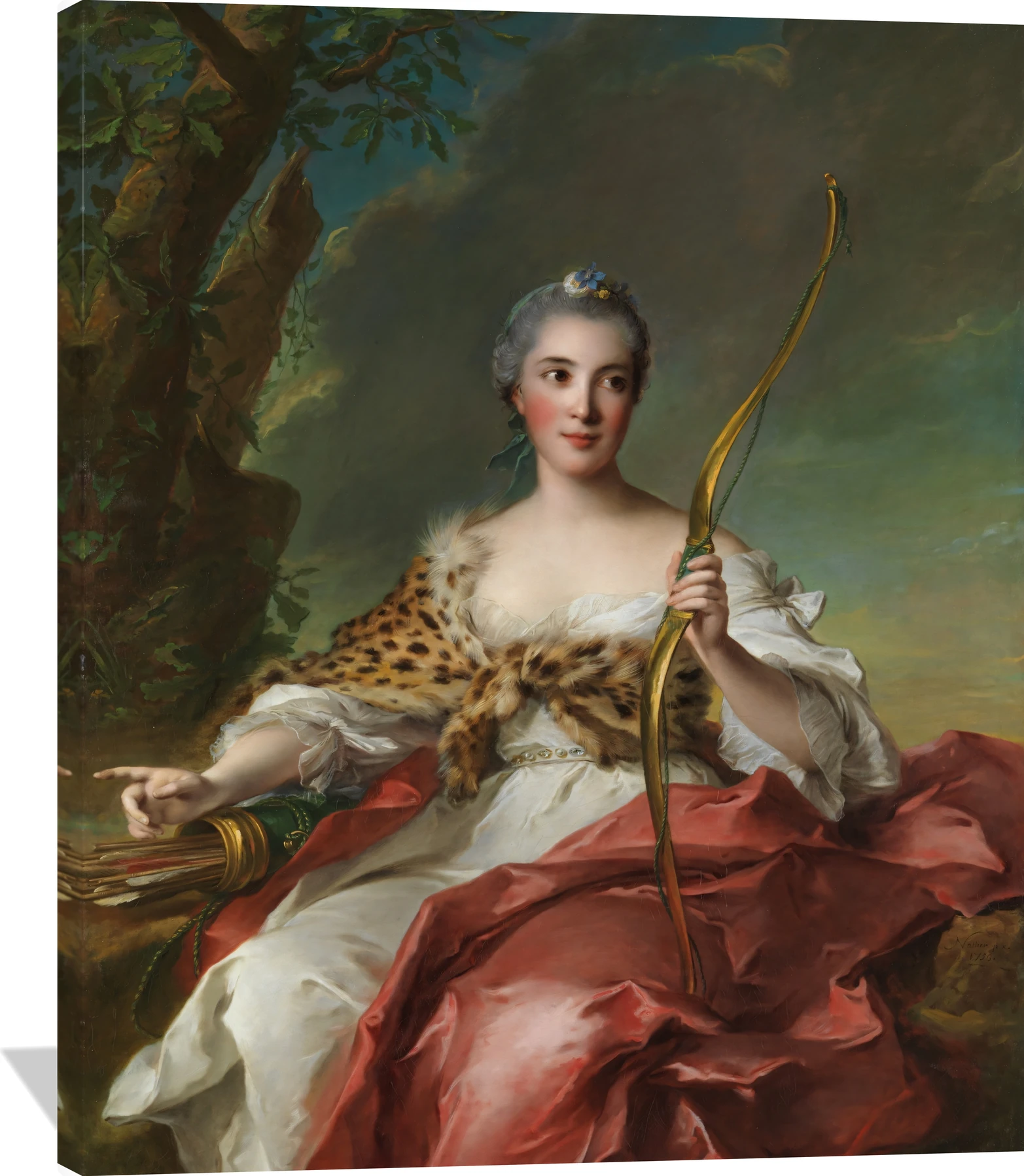 Madame Bergeret de Frouville as Diana