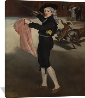 Mademoiselle V. . . in the Costume of an Espada