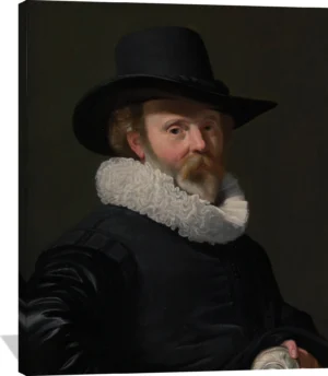 Portrait of a Man with a Shell