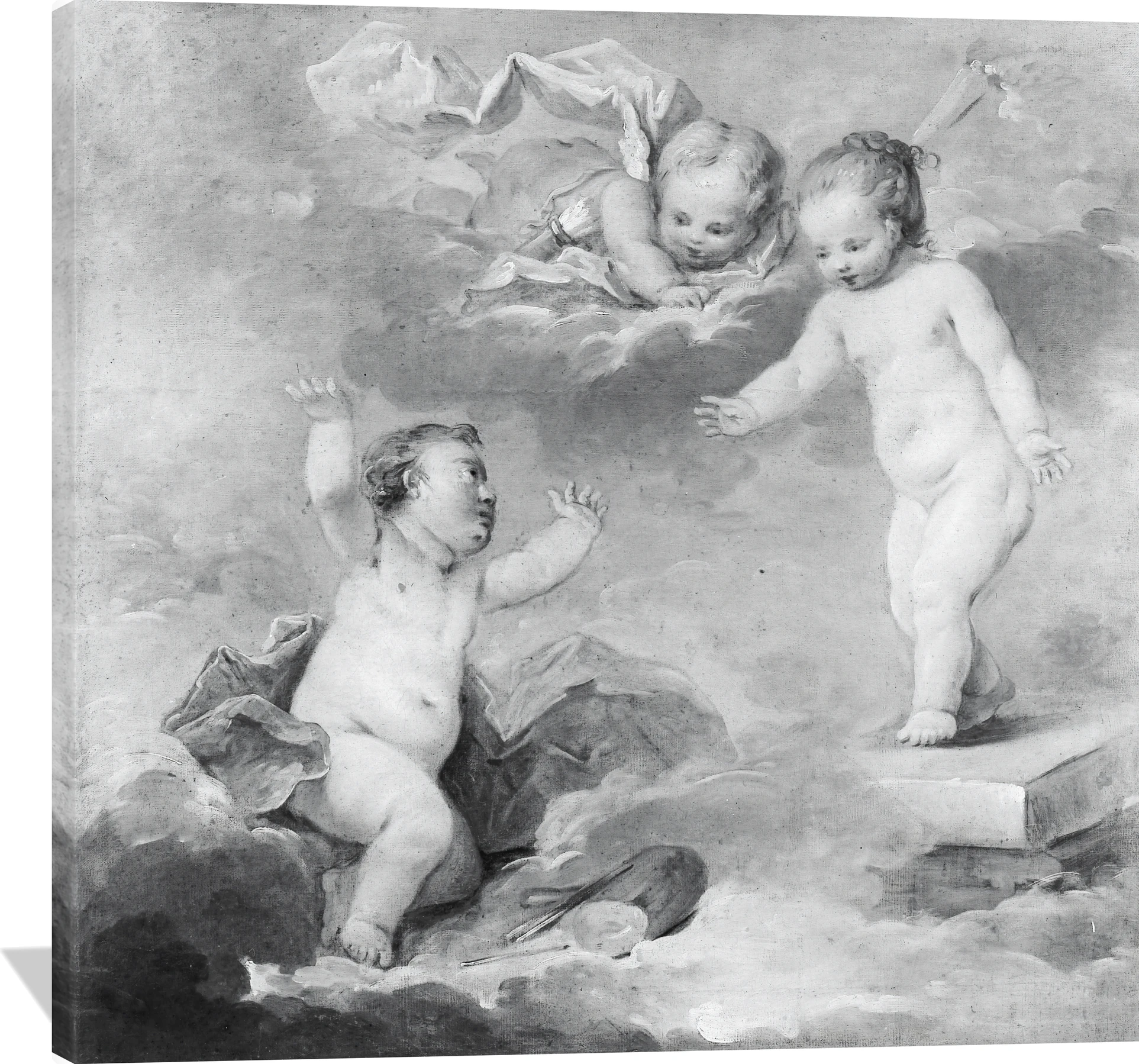 Pygmalion and Galatea as Infants