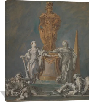 Study for a Monument to a Princely Figure