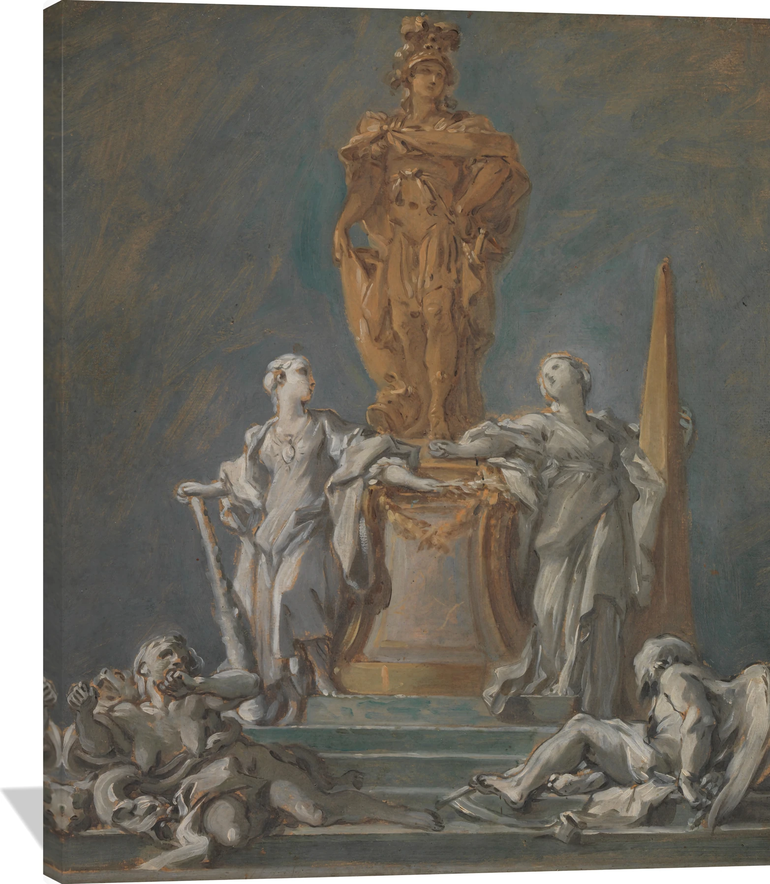 Study for a Monument to a Princely Figure