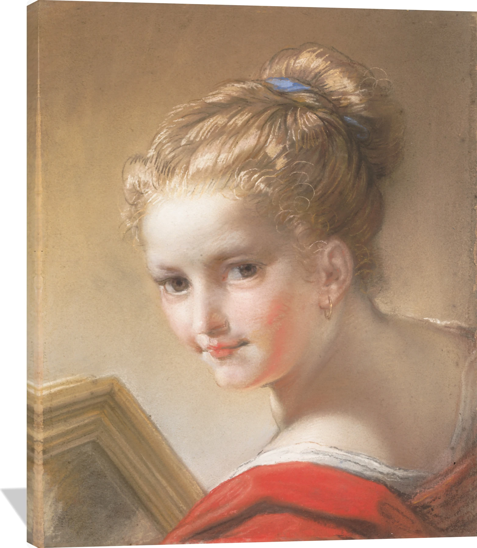 Study of a Girl in Red